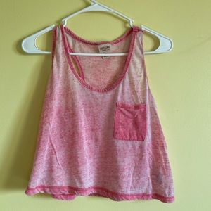 Pink tank top